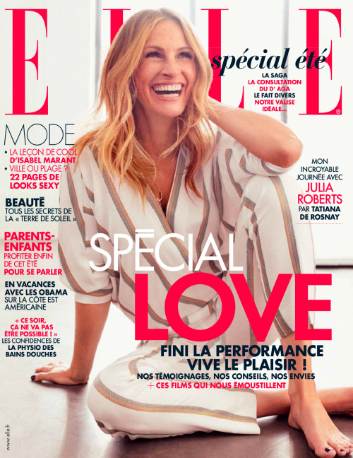 Julia Roberts by Alexi Lubomirski for Elle France, July 31st 2015 (part I)