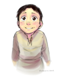 hubedihubbe:  super quick baby Marco sketch