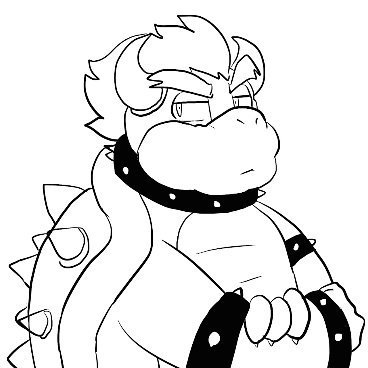 Christina Draws Here. — i'd bang your drawing of bowsette