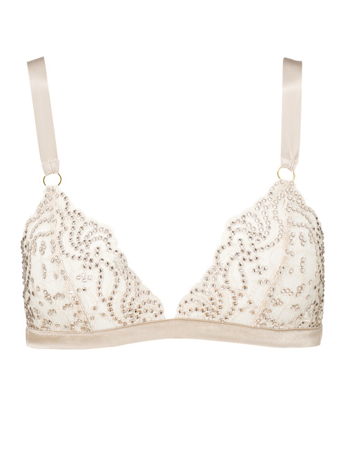 Crystalled Myla soft cup bra. I saw this  bra the other day when I was down in London- It just spark