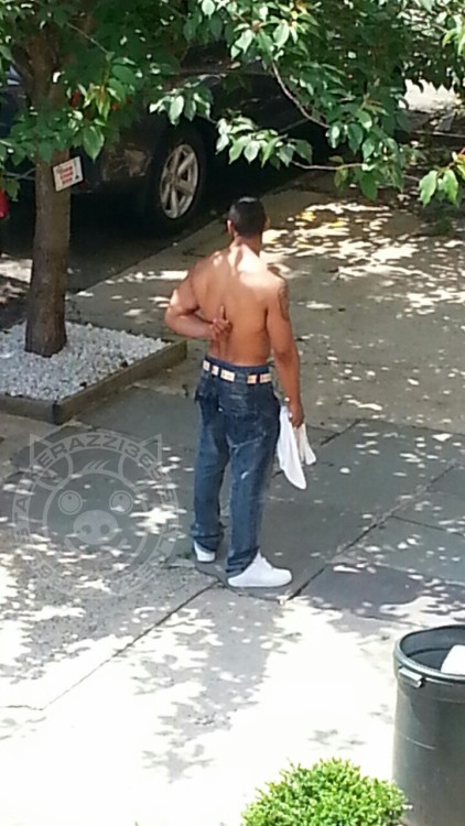 bigboimarc:  stalkerazzi365:  More of my super hot Dominican neighbor!! :@)  Love neighbors like this!! 