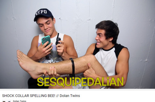 XXX famousfeetandpits:  The Dolan Twins - FEEEEET photo