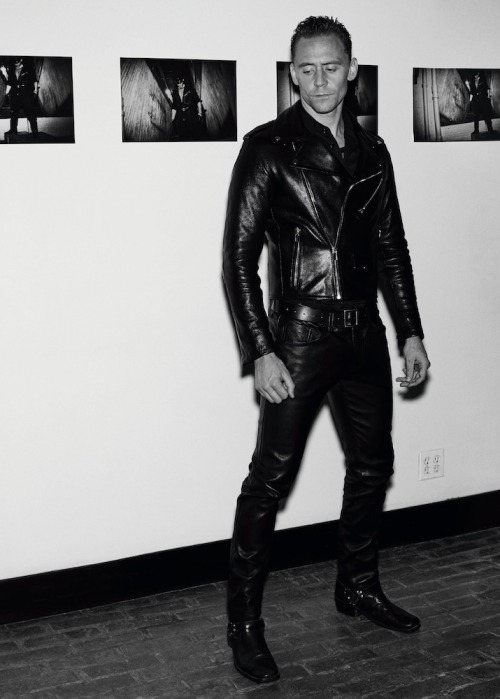 Porn leatherfetishuk:  Tom Hiddleston for Interview photos