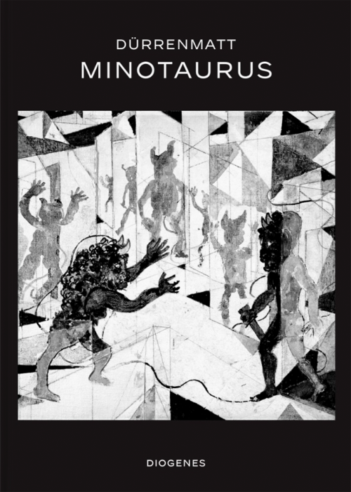 Friedrich Dürrenmatt, Minotaurus, with Illustrations by the Author, Diogenes, Zürich, 1985. Cover A
