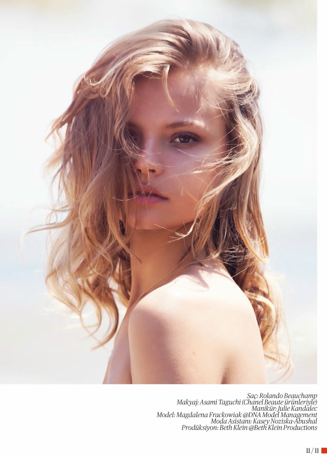 lucesolare:   magdalena frackowiak by david bellemere for vogue turkey june 2014