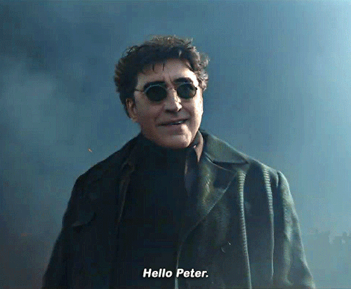 Reintroducing: ALFRED MOLINA As Doc Ock SPIDERMAN: NO WAY HOME (2021) Dir. Jon Watts