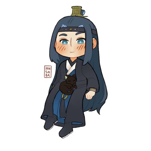 as promised wuxian (and xiaohei) @rosa_persicae i really want to draw this design for so long alread
