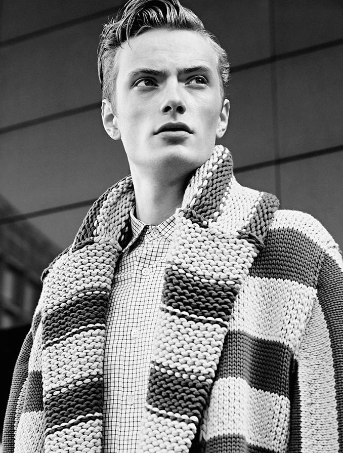 justdropithere:  Dirk van der Graaf by Adriano Russo - Essential Homme, Feb/Mar 15