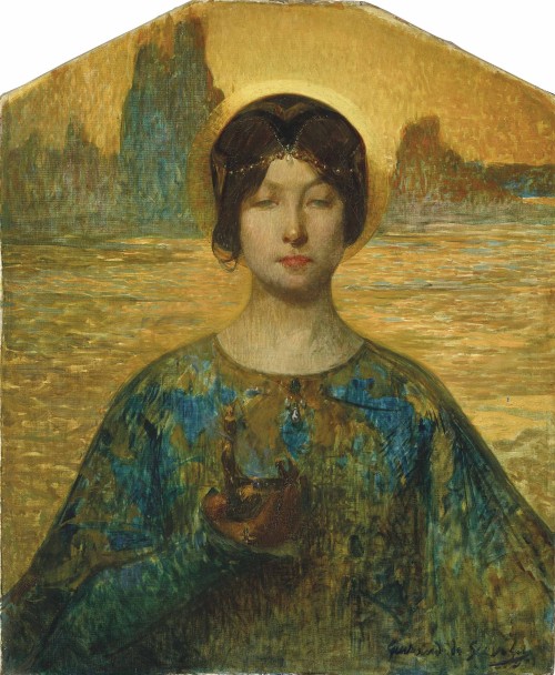 Lucien-Victor Guirand de Scevola - La Lampe à huile (1901)