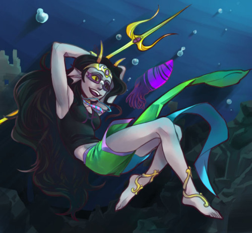 feferi with cuttlefish