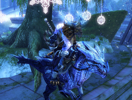 Barely had time to do Wintersday stuff, so I just dyed everything blue and took pics. 
