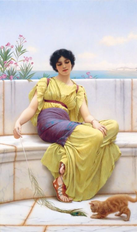 enchantedsleeper:John William Godward