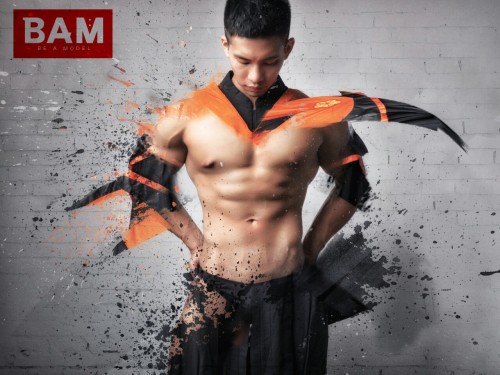Asian Male Muscle