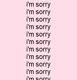 leafsea:apologies // 10.16.2019