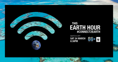 It’s #Earth Hour! Time to switch off to #Connect2Earth &amp; protect Australia’s ama
