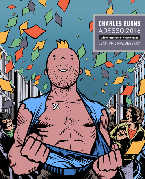 Benjamin T3G in New York, Jean-Philippe Dessaux with Charles Burns, 2015