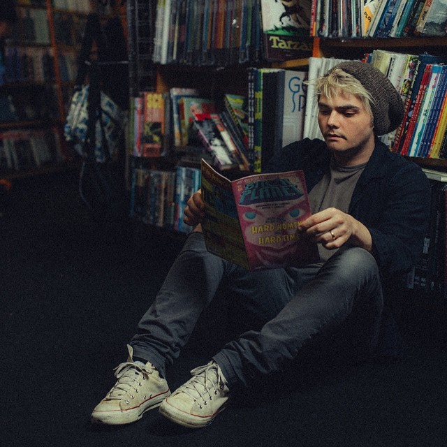 maxfairclough:Spent some time with Gerard Way the other week geeking out over comics.