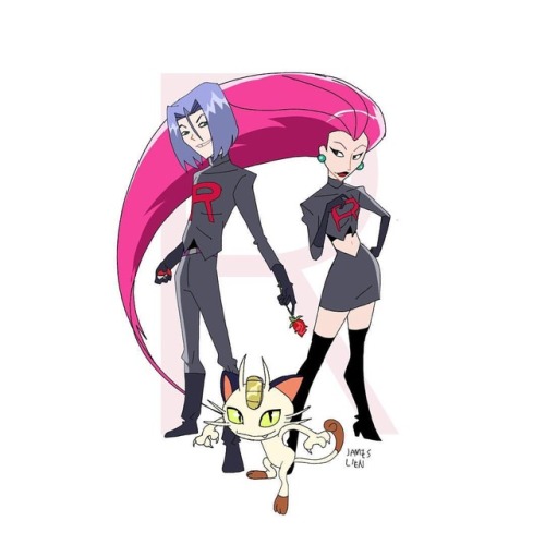  #teamrocket #drawing #jesseandjames #pokemon #meowth (at Team Rocket) https://www.instagram.com/p/B