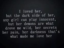 Exactly - I don’t need boring in my life.  I don’t want all sunshine and roses.  Joan’s dark side is one of the things I love most about her *giggle*