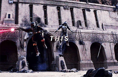 bobafettdaily: TOP 5 BOBA FETT SCENES - VOTED BY OUR FOLLOWERS#2 TBOBF EP7: Boba and Din fight the P