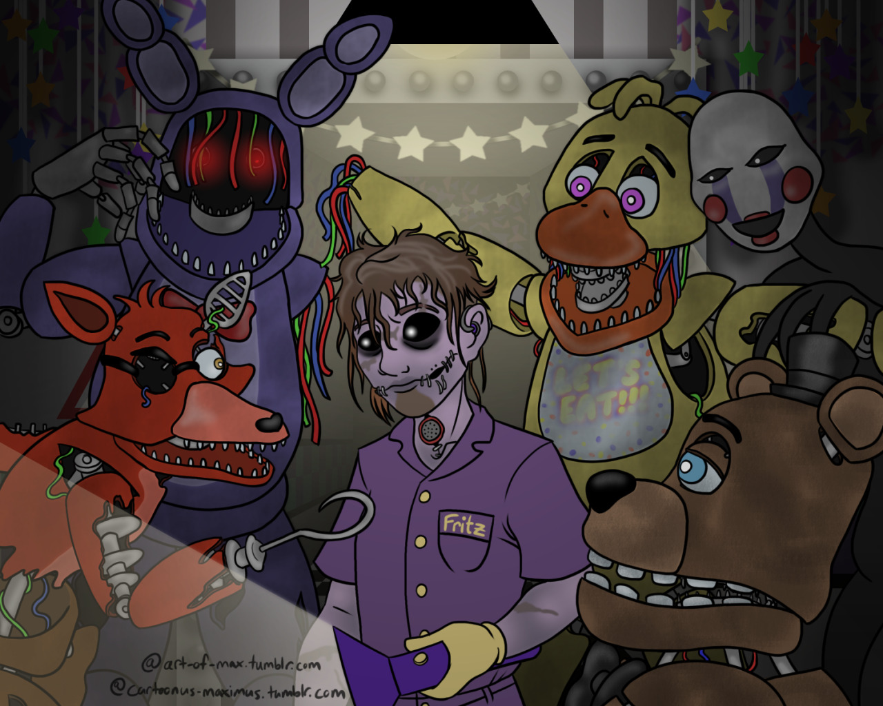 FNAF 2 WITHERED FREDDY Michael mike - Illustrations ART street