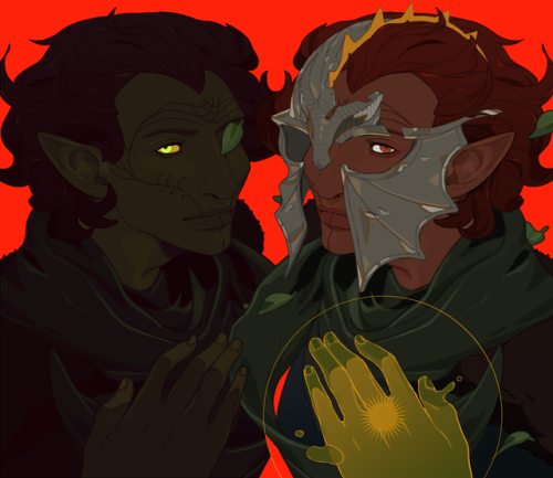 i cant believe i havent made shadow inquisitor art so heres some