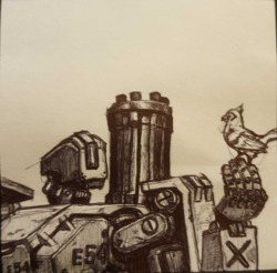 plethora-of-ferrets:  Bastion in ballpoint