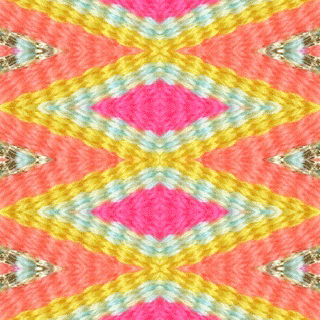 MNMRMT  textile kaleidoscope gif