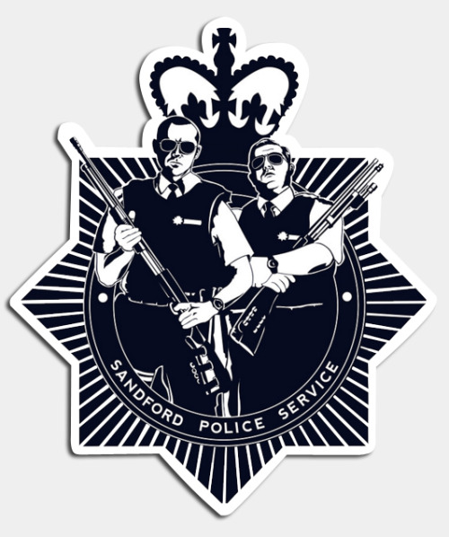 New design featuring Nicholas Angel and Danny Butterman from Hot Fuzz, my favourite movie in Th