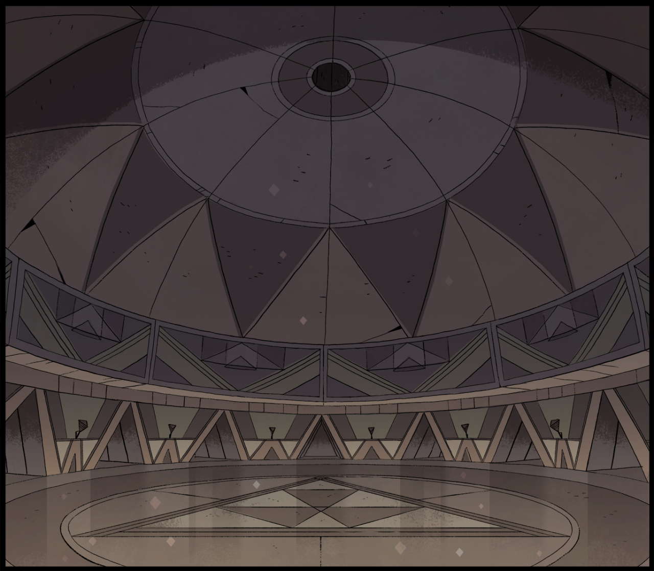 A selection of Backgrounds from the Steven Universe episode: “Serious Steven”