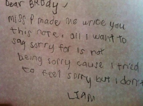 thriveworks:Brutally Honest Notes from Kids (see 6 more)