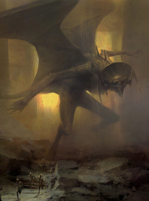 fantasyartwatch - Apocalypse Demon by Piotr Jablonski