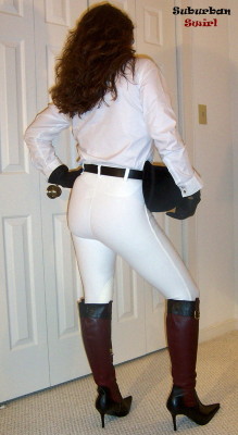 suburbanswirl:  Jodhpurs by Devon-Aire, Blouse