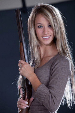 girlandguns:  Girl With Gun  http://girls-andguns.blogspot.com/