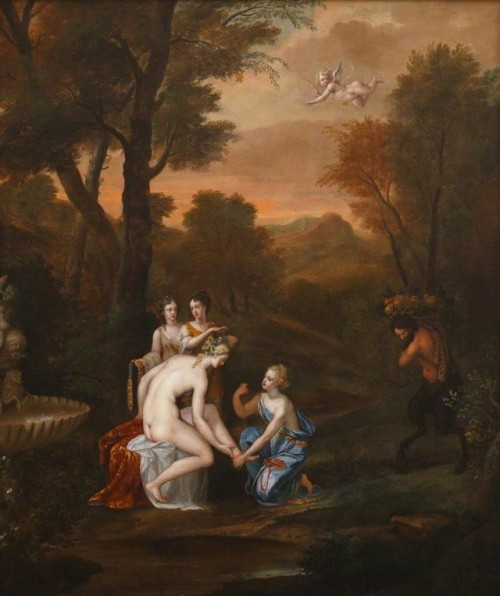 Venus Attired by the Three Graces by Anne Killigrew (1660–1685). Collection of the Falmouth Art Gall