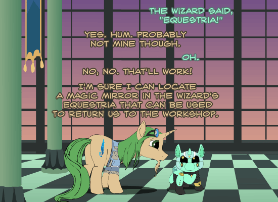 ask-omegacoder:  We Repair Ponies #75  =o