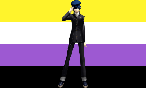Naoto Shirogane from Persona 4 is nonbinary!(requested by @dawnlightdetective)