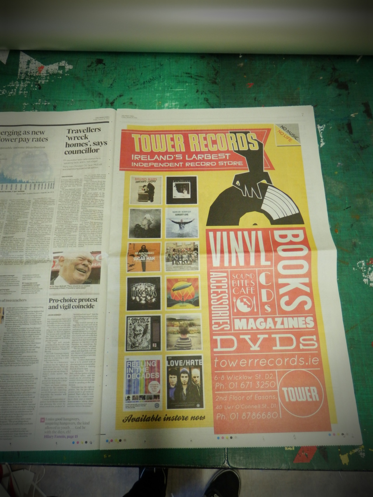 jackflag:  Irish Times, page 7.Mammy Flag’s gonna be so proud.