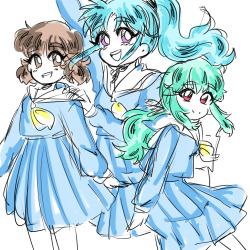 jonathanlewds:  lazy pic of the yyh girls;