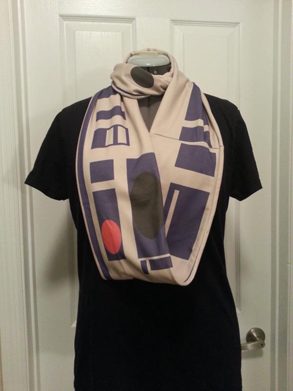sweetsweetoilsee:  Stay Warm With An R2-D2 Infinity Scarf by NICOLE WAKELIN on NOVEMBER