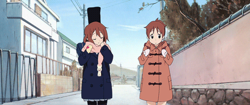 animebigworld:  It’s warm, it’s warm! 