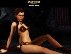 pervertedgecko:  Taking a little break from anime characters to present you a Leia week. Get ready to see your favorite space princess getting trained by the dark side… 5 days left before the force awakens Text / No Text 