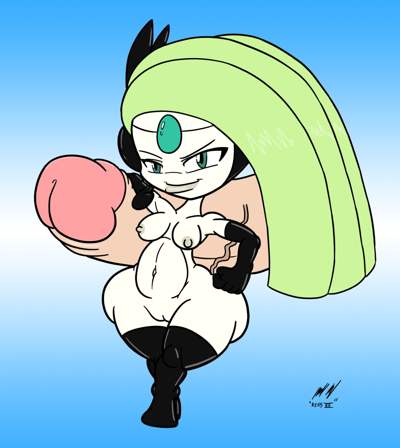 nessvii:  Birthday gift art for @meaconscientia (aka Boogie). He does awesome shortstack