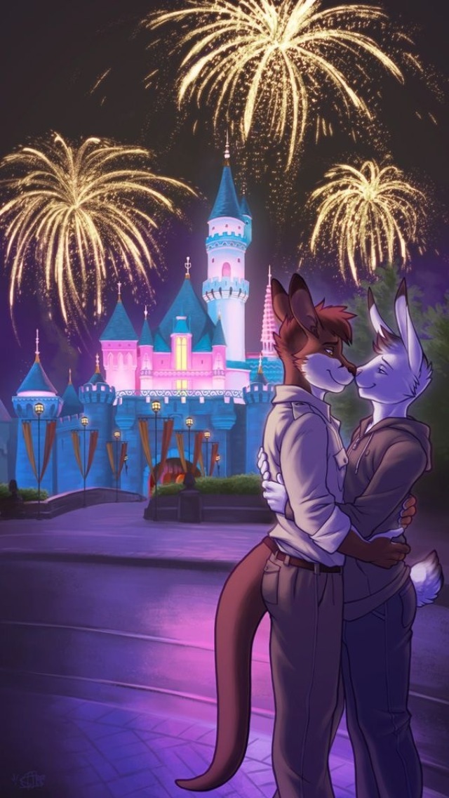 lilfoxxie:  furryunf:  fudge-the-otter:  Lets kiss x3  Wish I had this.   Kisses