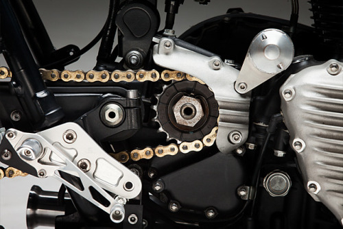 caferacerpasion:  Triumph Bonneville Cafe Racer â€œMooseâ€ by Mean Machines | www.caferacerpasion.com