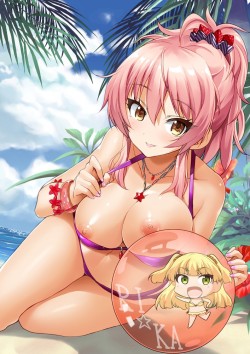 sweett666:  Mika Jougasaki Idolmaster  Follow Me &amp; Like  https://www.facebook.com/pages/Ecchi-My-Life/168694270005619