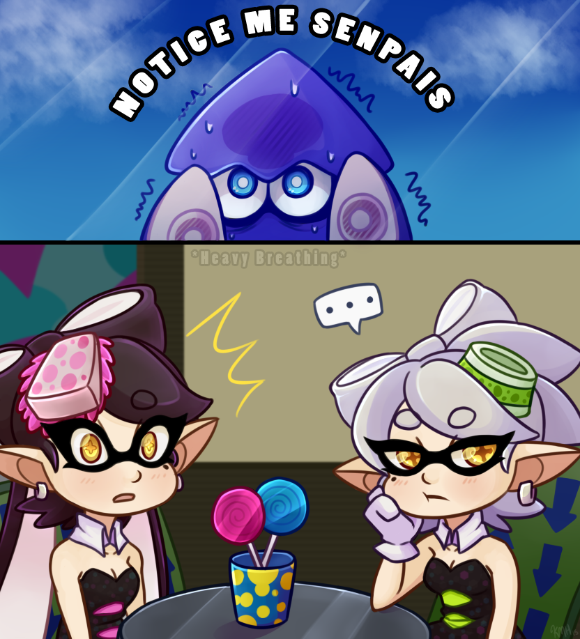 trixxart:  Did you notice me yet, senpai?   they noticed me~ &lt;3