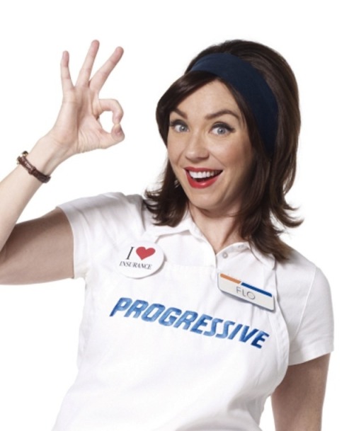 Nude pics flo from progressive insurance