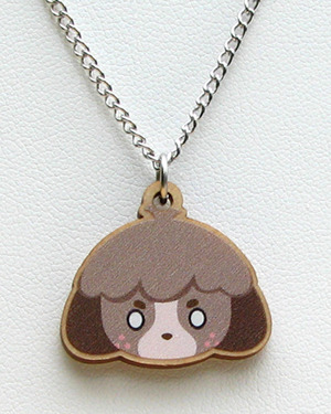natural-pop:  Animal Crossing: New Leaf maple wood necklaces available on Etsy for
