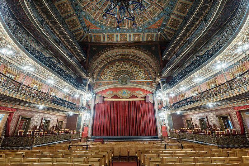 stylish-homes:  The magnificient Juarez Theater, Guanajuato, Mexico by Maria_Globetrotter